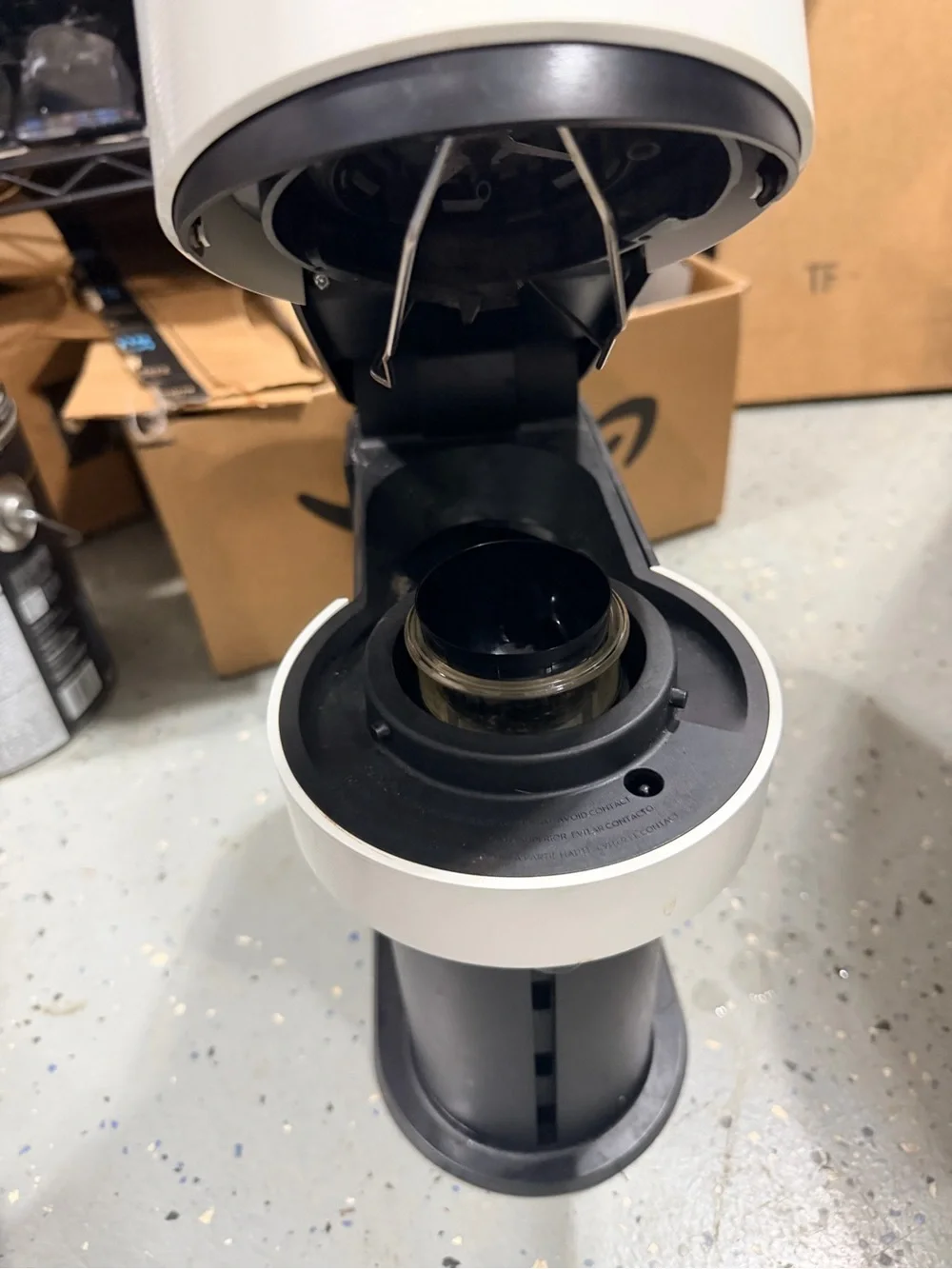 PARTS ONLY : Nespresso Next Single-Serve Espresso Machine in White & Black PARTS